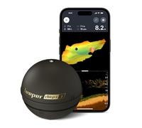 Fish finder wireless con GPS e creazione di mappe 3D - DEEPER - CHIRP+3D - Nero
