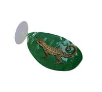 Fish Leaf Decor, Suction Cup Realistic Aquarium Plant Decoration Simulated Leaves Fish Ornament Natural Look Landscaping Accessory, for Home Office Bedroom Living Room Dorm Aquarium