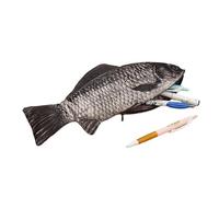 Fish Pen Bag - Funny Pencil Case Fiish Shape With Zipper Closure | Realistic Fiiish Penncil Pouch | Penciil Bag Simulation For School Supplies Storage And Gift Ideas