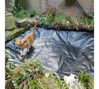 Fish Pond HDPE Liner, Pond Liners for Outdoor Ponds, Koi Ponds, Garden Fountain, Waterfall(5x7m)