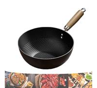 Fish Scale Pattern Flat Bottom Non-Stick Pan with Lid, Fish Scale Pattern Flat Bottom Non-Stick Pan with Lid (7.8in)