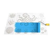 Fish Stencils for Painting Drawing Reusable Sea Animal Mural Template