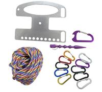Fish Stringer - Porta Della Trota Portatile Con Clip Di Bloccaggio Sicuro, Attrezzatura Da Pesca Leggera | Accessorio Per La Pesca Durevole Per Pescatori Nel Fiume Pond Lake Stream Sea Recreational Ou