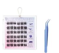 Fish Tails Glueless Press-On Eyelashes,Press on Lashes No Glue Needed,Lash Clusters,Press On Eyelashes No Glue Needed,Self-adhesive eyelashes (Sunflower),Twin Tower Spike Wheat Ear