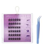 Fish Tails Glueless Press-On Eyelashes,Press on Lashes No Glue Needed,Lash Clusters,Press On Eyelashes No Glue Needed,Self-adhesive eyelashes (Sunflower),Trilogy Flame Type
