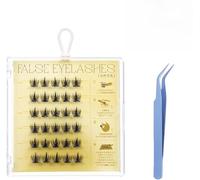 Fish Tails Glueless Press-On Eyelashes,Press on Lashes No Glue Needed,Lash Clusters,Press On Eyelashes No Glue Needed,Self-adhesive eyelashes (Sunflower),Pure Wild Devil