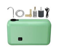 Fish Tank Aerator, Automatic Oxygen Pump, Portable Dustproof Air Supply 4.92x2.95x1.57 inches, Silent Energy Efficient, Ideal for Cleaning Flushing Outdoor Fishing Live Bait Care