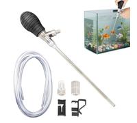Fish Tank Cleaner - Strong Suction Flexible Multifunctional Compact