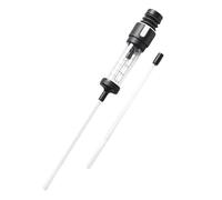 Fish Tank Vacuum, Gravel Cleaner Pump, Aquarium Suction Tool, Manual Waste Remover with Filter Nozzle Easy Flow Control for Freshwater, Saltwater, Shrimp, Betta, 1.57x9.45 Inches