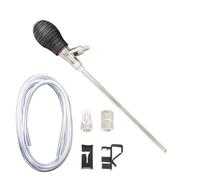 Fish Tank Water Changer - Compact Feature, 15 Inch External Manual Device, Weatherproof Home Aquatic Maintenance Component, Durable White Synthetic Fastener | Utility Tool For 200cm & Friends