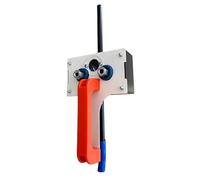 Fish Tape Wire Puller - Flexible Cable Routing Tool, Heavy Duty Steel Snake with Reinforced Grip Handle, High Strength Tension Feeding System, Ideal for Electrical Installation Tight Conduit Spaces