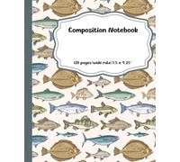 Fish Themed Composition Notebook: Salt Water Fish Themed Writing Journal