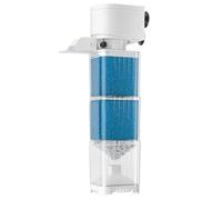 Fish Toilet Filter 6-in-1 Sistema per acquario, nessun separatore di rifiuti intasamento, flusso di aspirazione regolabile, retro silenzioso da appendere per 20-60 litri, meno cambio d'acqua (strato