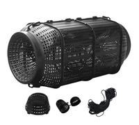 Fish Trap, Crayfish Cage, Crab Net, Foldable Design, Ergonomic Strong Mesh Construction, Compact Ideal for Catching Eel, Shrimp, Turtle in Lake, Pond, Saltwater, and Freshwater