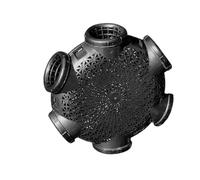 Fish Trap with Holes, Portable Catch Fish Trap Cage - Fishing Accessories with Dense Vents for Catching Lobster, Crayfish, Crabs, Herring, Shrimp, Small Fish