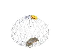 Fish Trapping Net | Granchio Catcher,Multi-Functional Automatic Opening & Closingsoft Steel Wire Net For Catching Fish, Lobsters, And Grans And Altro Aquatic Life But Also For Catching Lobsters