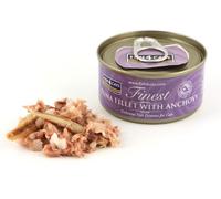 Fish4Cats 1 x 70 g Finest Filetti di Tonno con Acciughe per Gatti