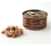 Fish4Cats 1 x 70 g Finest Sardina e Sgombro per Gatti