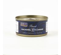 Fish4Cats 1 x 70 g Umido per Gatti Sgombro con Gamberetti