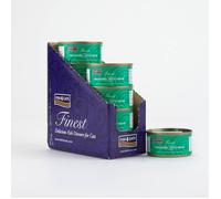 Fish4Cats 10 x 70 gr Finest Filetti di Sgombro con Calamari Umido per Gatti