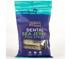 Fish4Dogs Dental Sea Jerky Fish Strips Premi per Cani 500 g