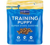 Fish4Dogs Snack Premi per Cuccioli Training Puppy Superstars Sardine 150 g