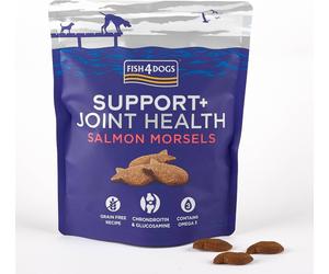 Fish4Dogs Support+ Joint Health Salmon Morsels Premi Snack per Cani 225g