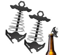 Fishbone Deck Anchors | Windproof Outdoor Camping Accessories | Fishbone Spring Tent Peg For Beach Ground Garden Backyard Awning Camping Patio
