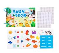 Fisher Cost Activity Book - Educational Cognitive Toy, Learning Through Puzzles and Colorful Pages, Engages Early Learners in Playtime Exploration, Learning Educational Toys, 5.71 pollici