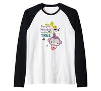 Fisher-Price - Albero di Gomma da Masticare, Motivo Scimmia, Maglia con Maniche Raglan