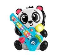 Fisher- price animal band - gina la pandina impariamo a contare, panda interattivo per l'apprendimento con 10 tasti e 70 canzoni