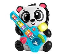 Fisher-Price Giocattolo interattivo Gina la Pandina – 10 tasti, 70 canzoni, luci e microfono