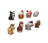 Fisher-Price-Animali della Fattoria Little People, 8 Animali tra cui Lama, Galli