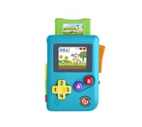 Fisher-Price Baby Console Gioca e Vai, Finta Console con Luci e Suoni, Gioco Didattico di Attività Musicali Ridi & Impara, Edizione: Olandese; Inglese, UK; Francese; Tedesco; Italiano, HXC32