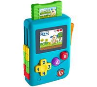 Fisher-Price Baby Console Gioca e Vai, Finta Console con Luci e Suoni, Gioco Didattico di Attività Musicali Ridi & Impara, Giocattolo per Bambini 6+ Mesi, Edizione: UK-Inglese , HBC89