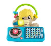 Fisher-Price Banda Animal A to Z Yak, giocattolo di apprendimento per neonati e ragazzi e bambine con musica e luci interattive per bambini a partire da 9 mesi, castigliano, HYK92