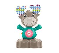 Fisher-Price- brincadeiras interativas Linkimals Alce Musical, Giocattolo per Bambini, Prodotto in Portoghese, Multicolore, S, GRB27