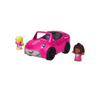 Fisher-Price Cabrio di Barbie Little People - Veicolo a Spinta con Suoni e 2 Per
