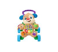 Fisher-Price - Cagnolino Primi Passi Smart Stages, con 3 livelli di gioco, 75+ canzoncine, luci e attività, versione italiano +ES+IN+PT, giocattolo per bambini, 6+ mesi, HWD62