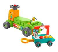 Fisher-Price - Trattore della Fattoria Ridi e Impara, playset educativo con luci, Suoni e 75 Canzoni e Frasi da Imparare, Versione Inglese, Giocattolo per Bambini, 9+ Mesi, HRG12