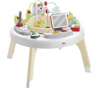 Fisher-Price - Centro Attività 2-in-1 Like a Boss, Centro Attività e Tavolino Primi Passi con Musica, Luci e Suoni, per Neonati 6+ Anni, HBM26