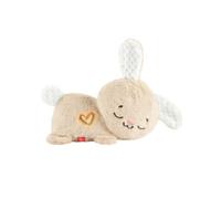 Fisher-price - coniglietto coccole & relax, morbido peluche sensoriale con luci, musica e movimento