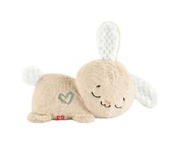 Fisher-price - coniglietto coccole & relax, morbido peluche sensoriale con luci, musica e movimento