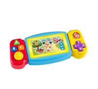 Fisher-Price Console Gira e Impara, Videogioco Finto per Bambini ai Primi Passi, con luci, Suoni e Canzoni educative, Edizione: Czech; Inglese, UK; Ungherese; Polacco; Slovak, HNN39