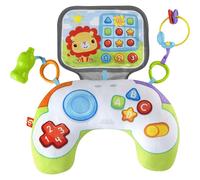 Fisher Price Cuscino Baby Gamer giocattolo sensoriale per giocare distesi sul pancino, dalla nascita in su Multicolor