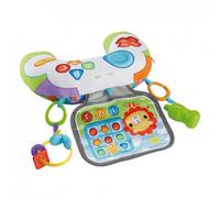 Fisher Price Cuscino Baby Gamer giocattolo sensoriale per giocare distesi sul pancino, dalla nascita in su Multicolor