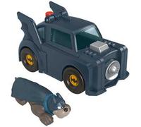 Fisher-Price DC League of Super-Pe, Include il personaggio Ace il Segugio e la Batmobile a spinta