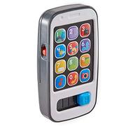 Fisher-Price Divertente Smartphone - Giocattolo interattivo per Bambini con 20+ Canzoni e rumori, favorisce Le capacità motorie e la coordinazione Occhio-Mano, Parla Tedesco, dai 6 Mesi/1 Anno, BHB90