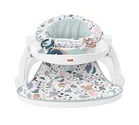 Fisher-Price - Dlx Sit Me Up Floor Seat W/Tray - Terrazzo - Uk/Eu, HBD68