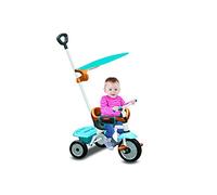 Fisher Price FP3450633 - Triciclo Jolly Plus 3 in 1 con Maniglione, Azzurro/Arancio
